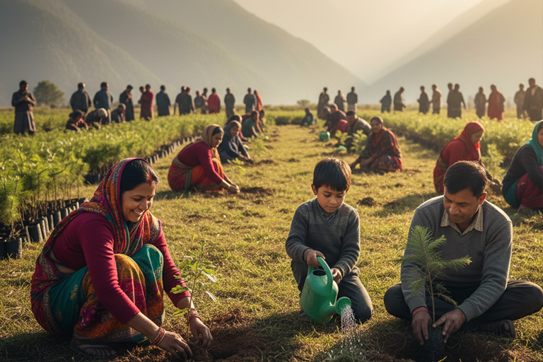 Community Awareness Activity in Derby TE Garden Area
